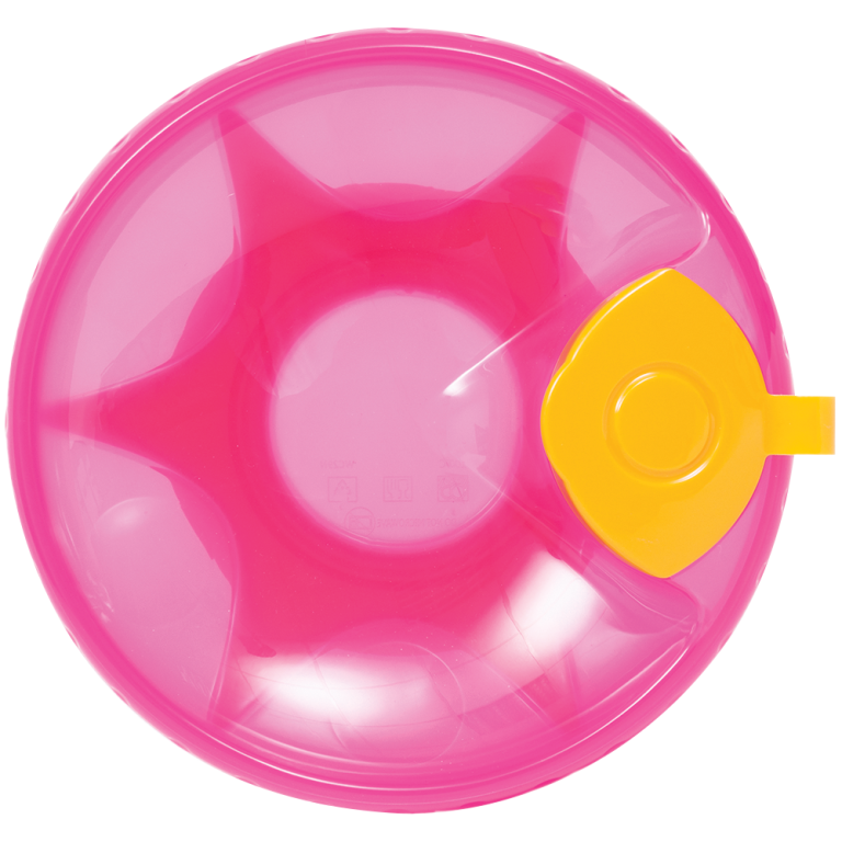 Prato Térmico com Ventosa Rosa - Buba
