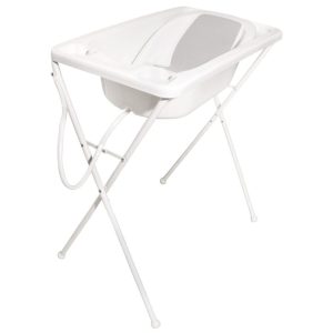 Banheira Bebê Plástica Acqua Trio Branco - Galzerano