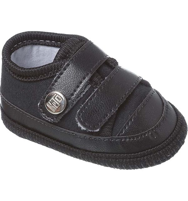 Tênis Bebê Menino Preto - Keto Baby