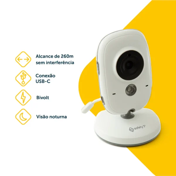 Babá Eletrônica Super Smart Vision - Safety - Image 4