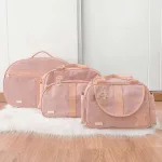 Kit Bolsa Luxo - 3 Peças Rose