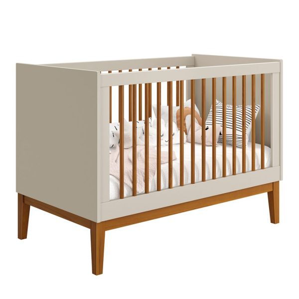 Berço Noah Wood Classic - Areia Fosco