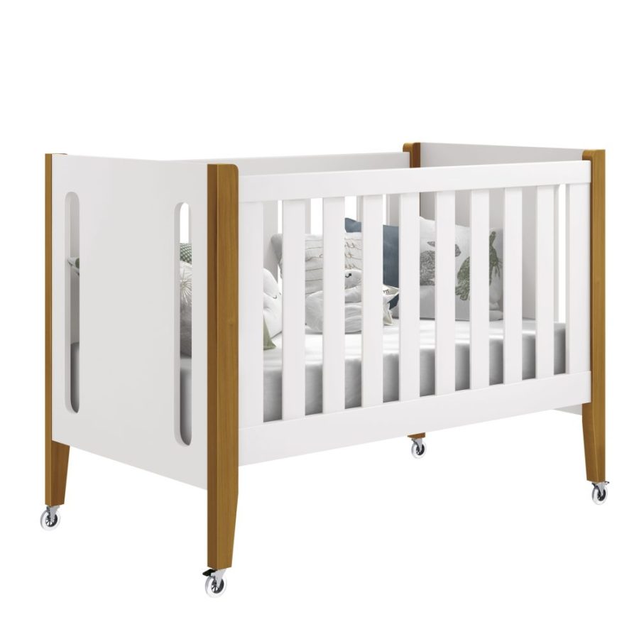 BERÇO TOM- BCO MADEIRA