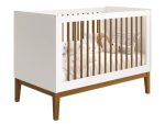 Berço Noah Wood Classic - Branco Fosco