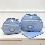 Kit Bolsa Maternidade - 3 Peças Azul