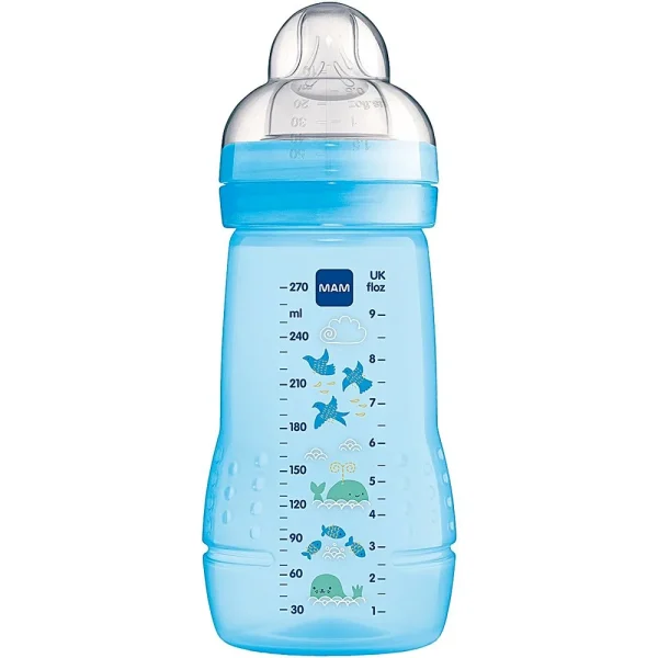 Mamadeira Easy Active 270ml Azul- MAM
