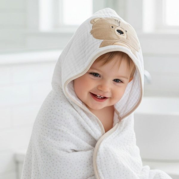 Toalha de Banho Soft Premium 90Cm X 75Cm - Urso Ted