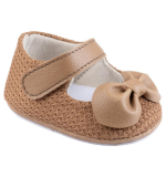 Sapatilha Bebê Menina Caramelo - Keto Baby