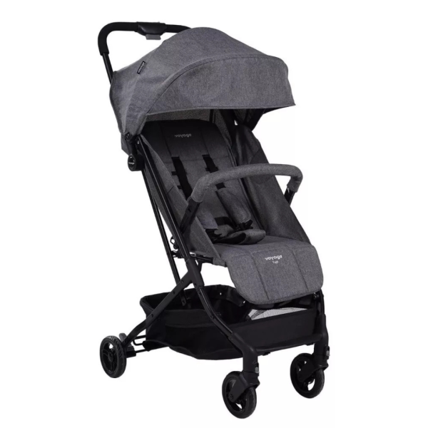 Carrinho de Bebê Lucca - Infanti Cinza Escuro