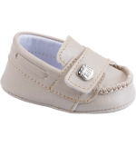 Mocassim Bebê Menino Bege - Keto Baby