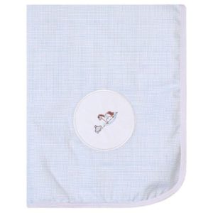 Manta Flanelada Dupla Face 100cmx75cm - Cavalo de Madeira