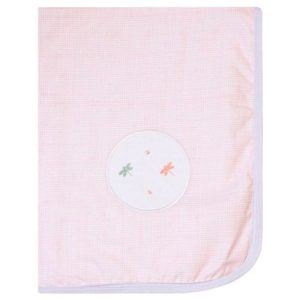 Manta Flanelada Dupla Face 100cmx75cm - Libélula