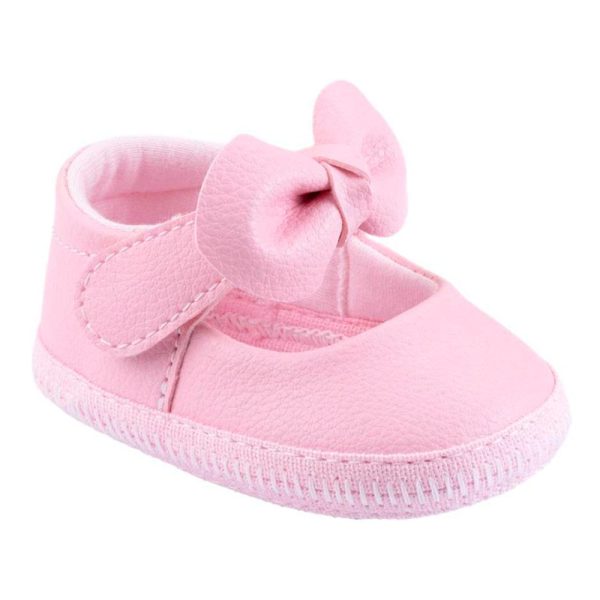 Sapatilha Bebê Menina Rosa - Keto Baby