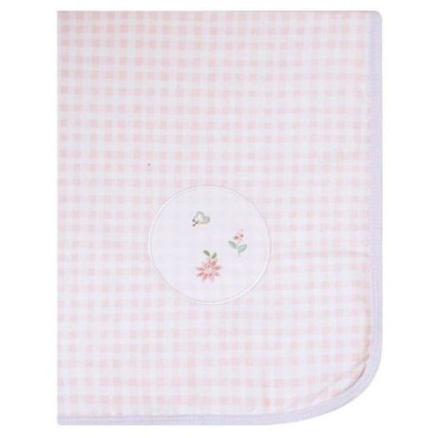 manta flanelada dupla face 100cmx75cm floralzinho