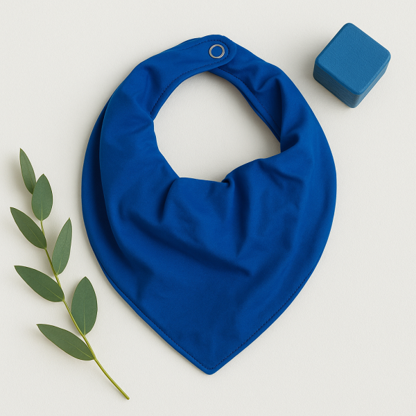 Babador Bandana Bebê Azul Bic – Guube