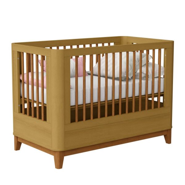 Berço Boom Slim Classic Reller - Savana Fosco