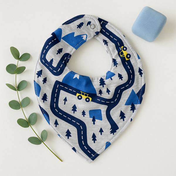 Babador Bandana Bebê Ruas Durante o Inverno – Guube