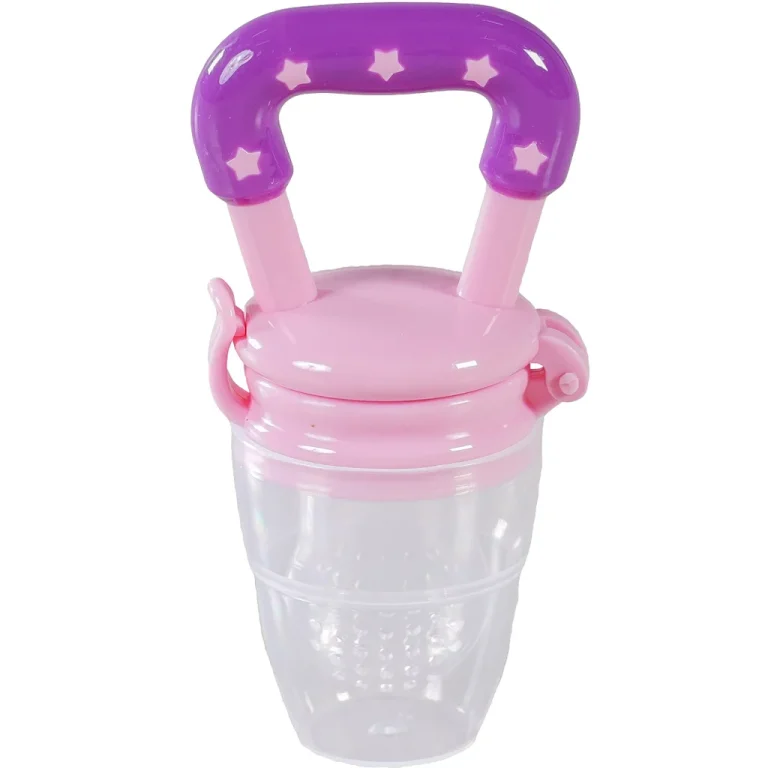 Porta Fruta em Silicone Rosa - Bene Casa