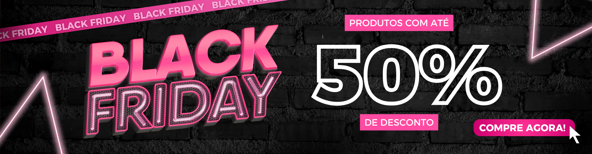 Black friday site moderno neon azul preto banner para mercado shops (1)