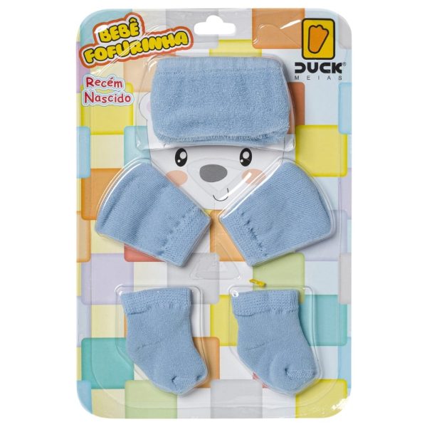 Kit Maternidade Fofurinha - Azul Bebê