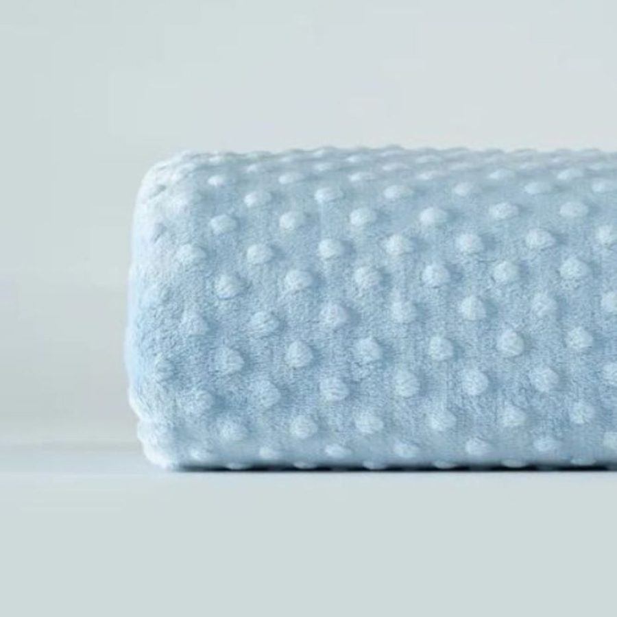 cobertor duplo dots azul