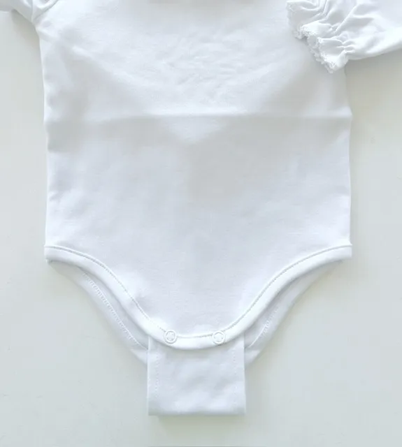 Extensor de Body Bebê com 3 Unidades - Branco - Image 2