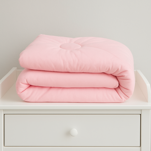 Edredom Bebê Marshmallow - Rosa