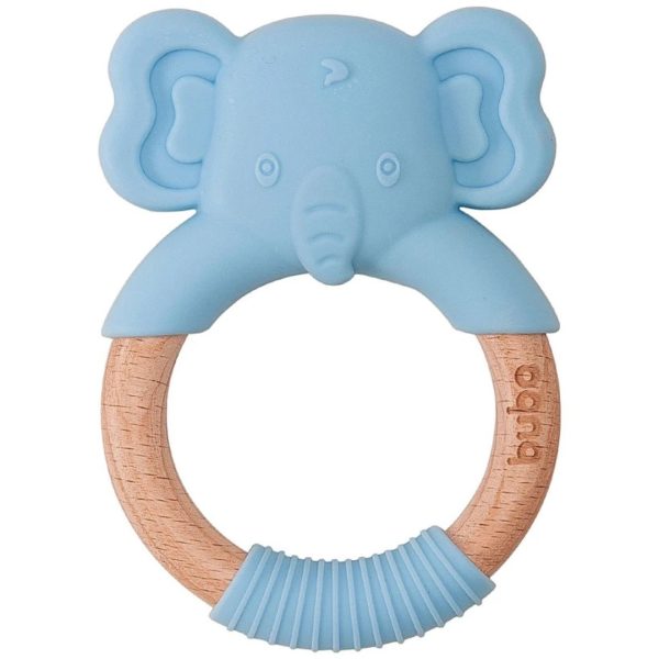 Mordedor em Silicone Elefante - Azul - Image 2