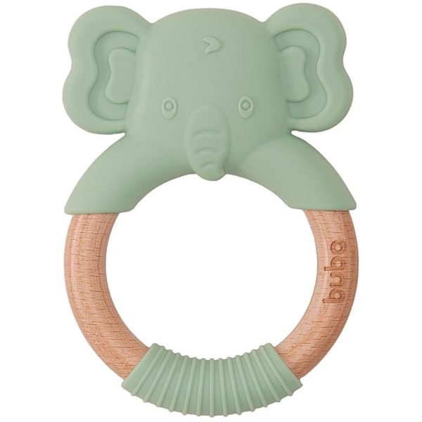 Mordedor em Silicone Elefante - Verde - Image 2