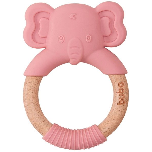 Mordedor em Silicone Elefante - Rosa - Image 2