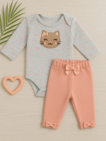 Conjunto Bebê - Lacinhos Rose