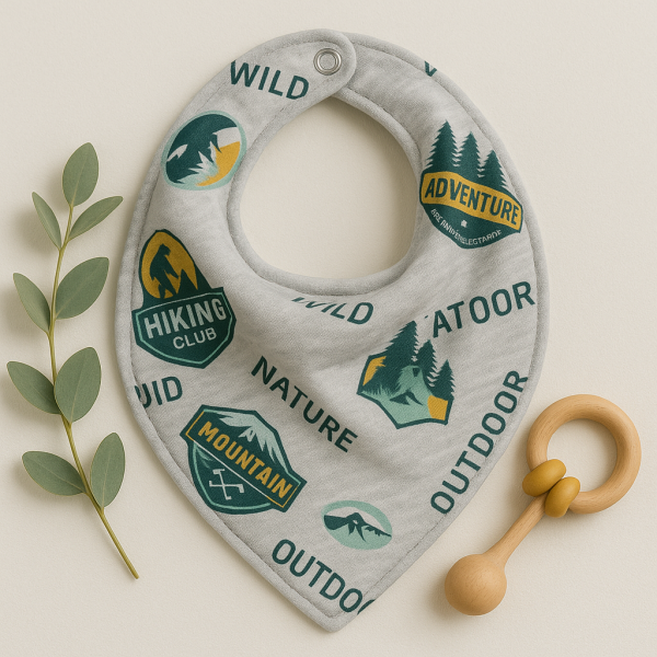 Babador Bandana Bebê Adventure – Guube