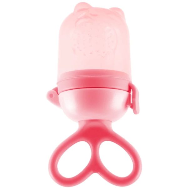 Porta Frutinhas Sugador em Silicone - Buba Rosa