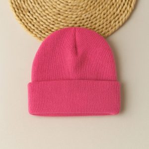 Touca para Bebê Rosa – Quentinha, Fofa e Estilosa
