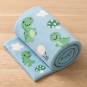 Cobertor Manta Microfibra Antialérgico - Toque Macio Dino