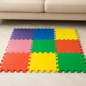 Tapete Tatame Infantil Colorido – 9 Placas EVA