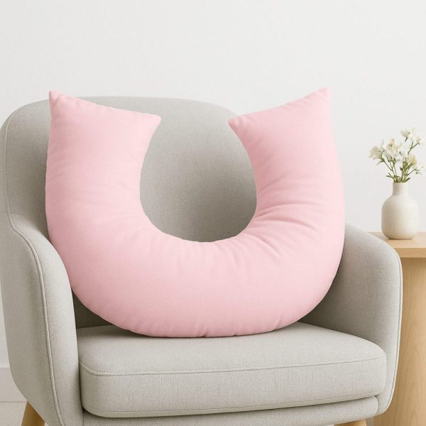Almofada de Amamentação Rosa Bebê