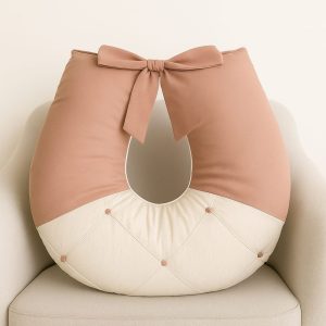 Almofada de Amamentação Rose com Linho