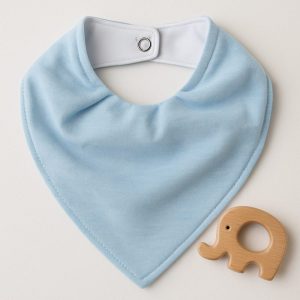 Bandana Impermeável para Bebê - Azul