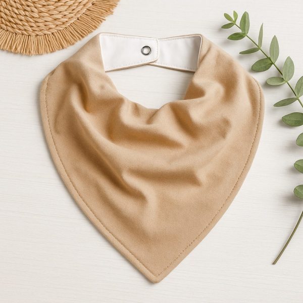 Bandana Impermeável para Bebê - Bege