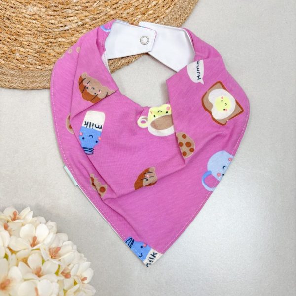 Bandana Impermeável para Bebê - Coffe