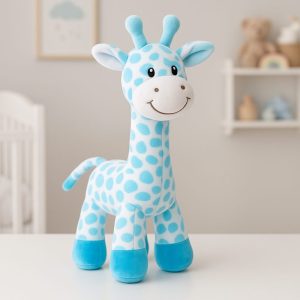 Girafa de Pelúcia Buba - Azul