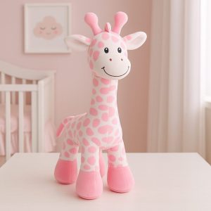 Girafa de Pelúcia Buba - Rosa