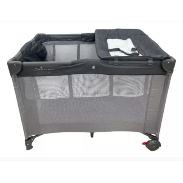 Berço Cercado com Trocador - Gray