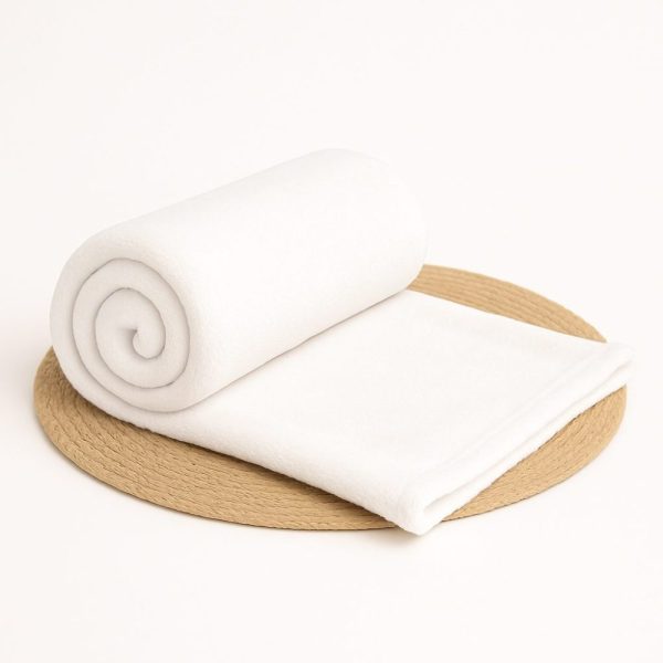 Manta Bebê Microfibra - Branco