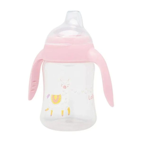 Copo de Treinamento Antivazamento 250ml - Ilhama Rosa