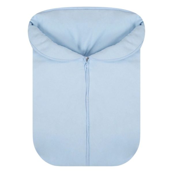 Saco de Dormir 100% Algodão - Azul Bebê