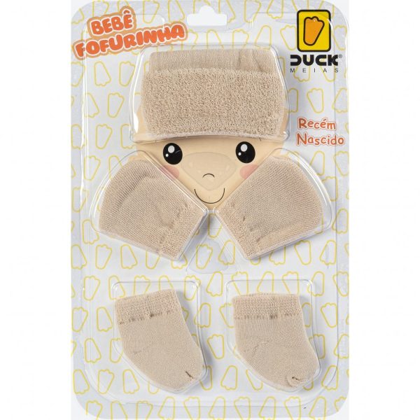Kit Maternidade Fofurinha Recém Nascido - Avelã