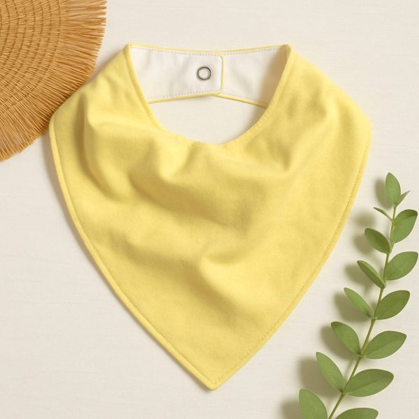 Bandana Impermeável para Bebê - Amarelo Candy