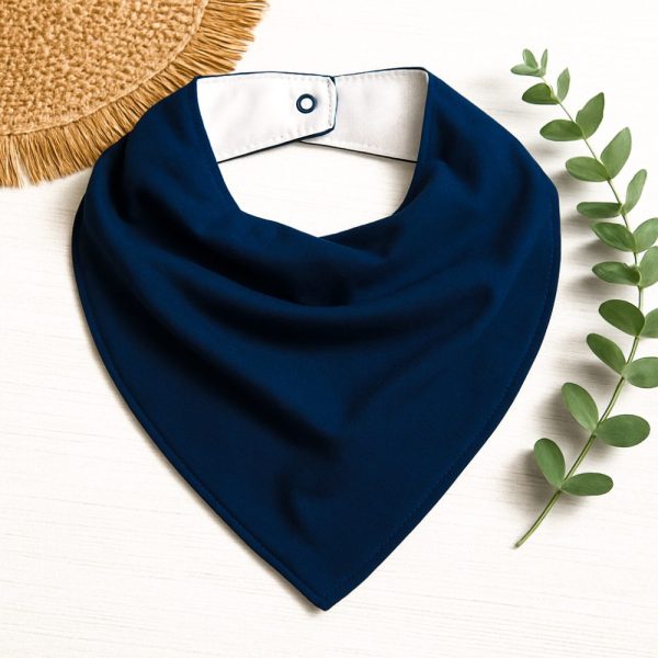 Bandana Impermeável para Bebê - Marinho